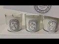 Campaign for Diptyque Gift Set Candles Berries Fig Tree Roses