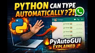 Python Can Type Automatically PyAutoGUI Tutorial for Beginners