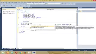 how to do structure VB