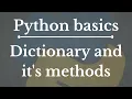 Python Tutorial for Beginners 5 Dictionaries - Working with Key-Value Pairs mlminds