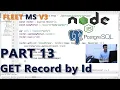 Part 13 - Get Record by Id With TypeScript and Node js From PostgreSQL