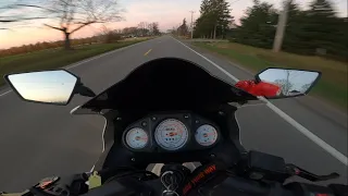Top Speed Run 100 mph 2011 Kawasaki Ninja 250R SE