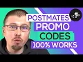 Postmates Promo Code 2022 Discount Coupon 100 Works
