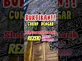 Download Lagu Dengar 1 menit Hutang akan Lunas I Sholawat Jibril I Rabu 2459235