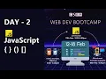 CSEA Web Dev Bootcamp Day 2 JavaScript
