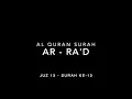 Download Lagu Quran Surah Ar-Ra'd - Terjemahan Bahasa Indonesia