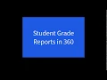 Fox C6 Tyler 360 - How to Grade Progress Reports