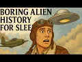 Boring Alien History for Sleep | The Missing Pilot Who Chased a UFO — and Was Never Found
