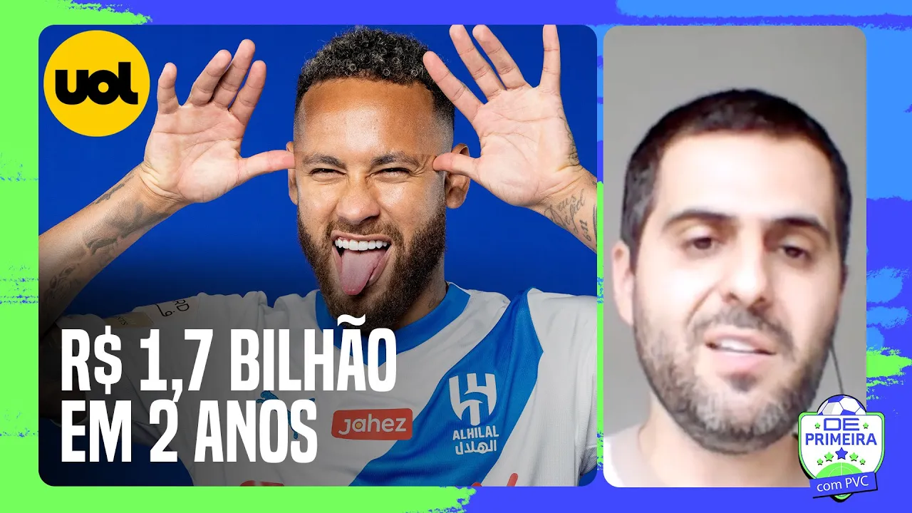 SEM BÔNUS POR PRODUTIVIDADE OU POSTS: COMO É O CONTRATO DE NEYMAR NO AL-HILAL, DA ARÁBIA SAUDITA
