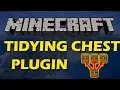 Automatically sort chests in Minecraft with Tidying Chest Plugin