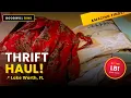 Goodwill Outlet Bins Thrift Haul - Lake Worth