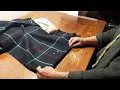 How to shape a military front apron and also the inside apron