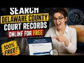 How to search Delaware County court records online for free