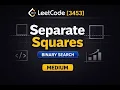 LeetCode 3453 Separate Squares I Binary Search Explained