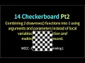 14 Checkerboard Python Turtles Pt2