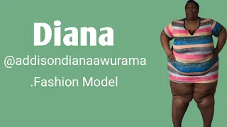 Diana Biography Wiki Plussize Curvy Model Fashion Model Lifestyle Facts