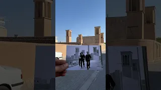 محمدعلی فردین و ایرج قادری در سکانسی از فیلم میعادگاه خشم در کاشان 