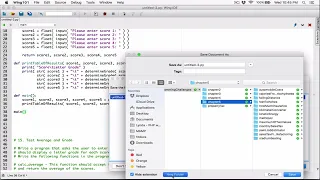 5 15 Part 2 Test Average and Grade - Python