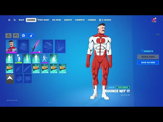 Fortnite Omni-Man Bounce Wit' It Emote
