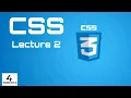 CSS Lecture 2 CSS Syntax CSS