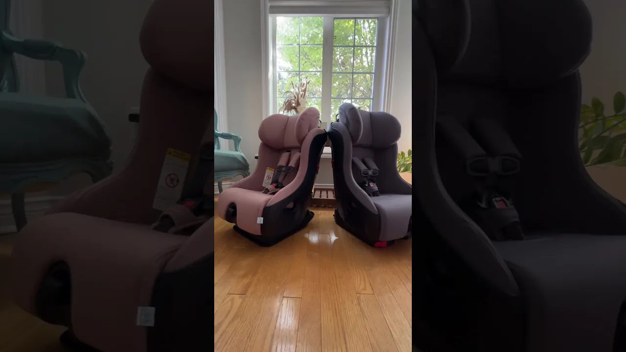 Clek Fllo Convertible Car Seat - Railroad Ziip