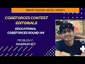 Educational Codeforces Round 144 Problem C Maximum Set Editorial Hinglish