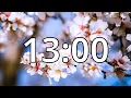 13 Minutes Timer with Music Cherry Blossom Timer