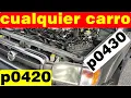 nissan pathfinder code p0420 p0430 fixed with out changing catalytic converter or 02 sensors