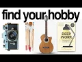 how to find a hobby you like