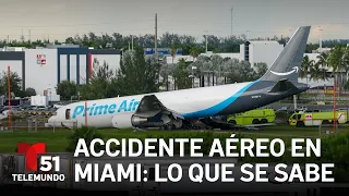 Investigan accidente de avión de Amazon que dejó 5 muertos y varios heridos