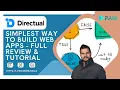 Create working Web Apps in Minutes with Directual - The Ultimate No-Code Platform