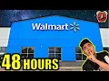 48 HOUR OVERNIGHT CHALLENGE IN WALMART PART 1