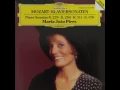 Mozart Piano Sonata No.2 In F Major K.280/ Maria João Pires