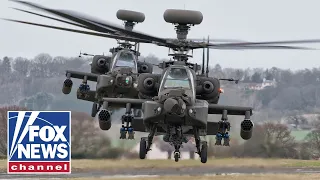 DOMÍNIO AÉREO: Apaches sobre o Irã sinalizam defesas destruídas.