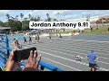 Jordan Anthony 9 91 100m Tom Jones Memorial Invitational