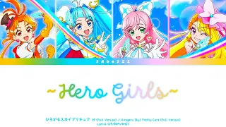 soaring sky pretty cure op full ver hero girls jp rom eng 