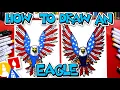 How To Draw A Patriotic Eagle