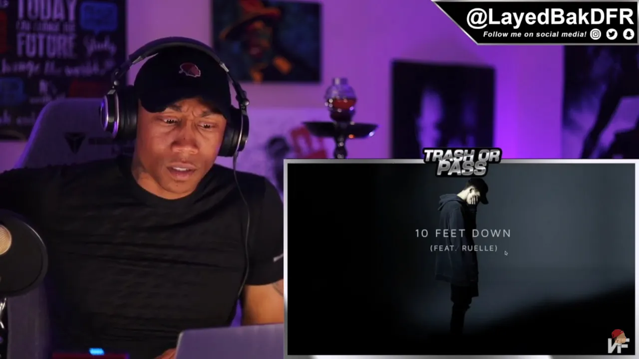 TRASH or PASS! NF (10 Feet Down Ft Ruelle) [REACTION!!]