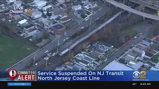 Commuter Alert NJ Transit Derailment