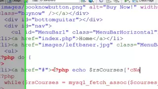 Creating a dynamic database-driven dropdown menu