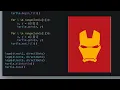Draw Ironman with Python