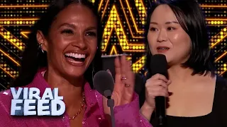 comedian has the judges howling with laughter viral feed