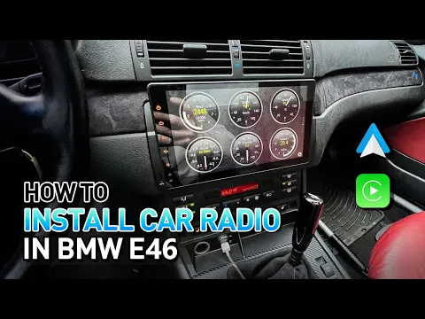 Download MP3 How to install a CarPlay Radio on BMW E46?