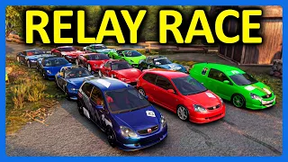 Forza Horizon 6 : THE RELAY RACE!!