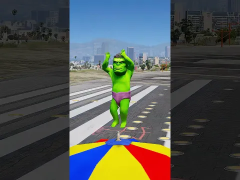 Hulk Saved Little Kid from Spiders 😱 #shorts #ytshorts