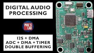 Sponsored STM32 I2S ADC DMA Double Buffering - DSP with STM32