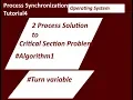 2 Process Solutions-Algorithm1 Tutorial-4