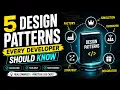 Stop Writing Messy Code Learn These 5 Design Patterns