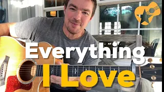 Everything I Love | Morgan Wallen | Beginner Guitar Lesson