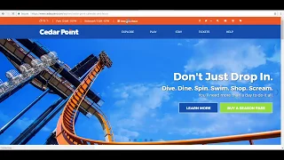 Cedar Point Busy Days 2017 - tip for choosing the best day to visit